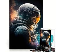 Astronaute endormi Puzzle de 1000 pièces pour Adultes pour stimuler Le Cerveau, se détendre et créer Un Souvenir inoubliable 38x26cm