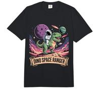 Astronaute équitation T-Rex Dino Space Ranger Asteroid Planet Comfort Colors Adult Heavyweight T-Shirt