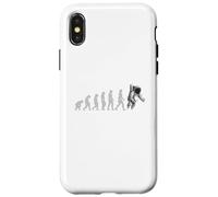 Astronaute Evolution Funny Outer Space Mission Men Women Kids Coque pour iPhone X/XS