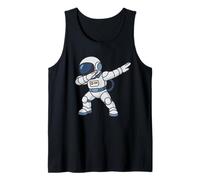 Astronaute Faisant Un Dab (Pose Amusante) Simple et Mignon. Débardeur