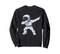 Astronaute Faisant Un Dab (Pose Amusante) Simple et Mignon. Sweatshirt