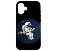 Astronaute Fishing Beyond the Stars for Fisher Coque pour iPhone 16