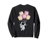 Astronaute Flottant Guimauves Guimauve Sweatshirt