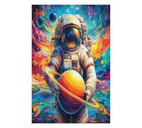 Astronaute Flotte dans l'espace Puzzle 1000 Pièces pour Adultes Educa Vision Décoratif Qualité Supérieure Décoration Salon Challenge Créatif Cadeau Original 1000 PCS
