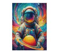 Astronaute Flotte dans l'espace Puzzle 500 Pièces pour Adultes Educa Vision Décoratif Qualité Supérieure Décoration Salon Challenge Créatif Cadeau Original 500 PCS