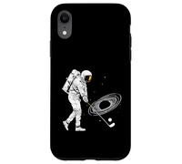 Astronaute Golfing in Space A Cosmic Earth Coque pour iPhone XR