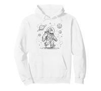 Astronaute Gorilla Space Explorer Cosmic Ape Design Sweat à Capuche