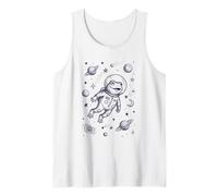 Astronaute Grenouille Spatiale drôle Débardeur