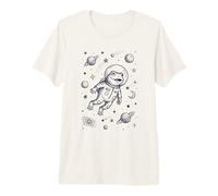 Astronaute Grenouille Spatiale drôle T-Shirt Haut de Gamme