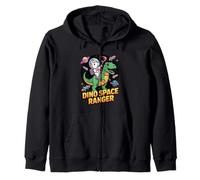 Astronaute Licorne chevauchant Un Dinosaure T Rex dans l'espace Dinosaure Sweat à Capuche