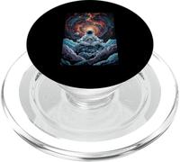 Astronaute Medite in Space Journey to Inner Cosmos Dream PopSockets PopGrip pour MagSafe