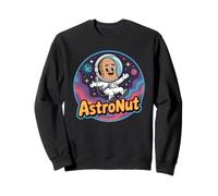 Astronaute Mignon cacahuète dans l'espace Galaxie Jeu de Mots Sweatshirt