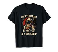 Astronaute My Other Ride is a Spaceship Cool Mens Space T-Shirt