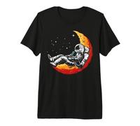 Astronaute, OVNI et Extraterrestre dans l'univers et l'espace T-Shirt Haut de Gamme
