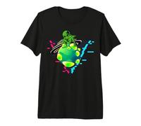 Astronaute, OVNI et Extraterrestre dans l'univers et l'espace T-Shirt Haut de Gamme