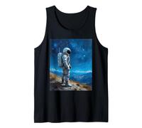 Astronaute Peinture Visionnaire Rocket Space Explorer Engineer Débardeur