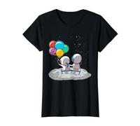 Astronaute Planète Ballon Exploration Outerspatiale Cosmonaute T-Shirt Graphique avec Valeur