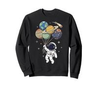 Astronaute Planètes Amusantes Garçons Filles Enfants Astronomie Espace Sweatshirt
