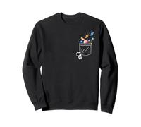 Astronaute Planètes Graphiques Sciences spatiales Garçons Filles Enfants Sweatshirt