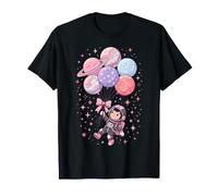 Astronaute Planètes Science Astronomie Espace Cosmétique Galaxie T-Shirt