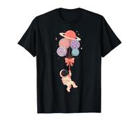 Astronaute Planètes Science Astronomie Espace Cosmétique Galaxie T-Shirt