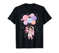Astronaute Planètes Science Astronomie Espace Cosmétique Galaxie T-Shirt