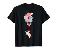 Astronaute Planètes Science Espace Astronomie Galaxie T-Shirt