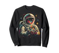 Astronaute Planètes Science Explorateur de l'espace Profond Sweatshirt