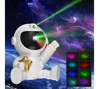Astronaute Projecteur, Projecteur Ciel Etoile avec Veilleuse, Planetarium Projecteur,Galaxy Nova projecteur,Astronaute Projecteur pour Enfants et Adultes (Etoile)