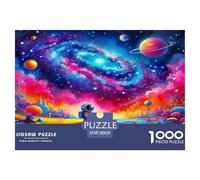 Astronaute Puzzle De 1000 Pièces : pour Les Amis, Organiser Une Soirée Détente Autour D’Un Jeu Collaboratif Absolument Éblouissant.