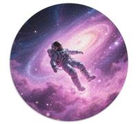 Astronaute Puzzles 1000 Pieces Cadeau Unique étoilé Sky Universe Cyberpunk Jeu Éduchatif Défi Jouet À De Qualité Supérieure Peinture Art pour Adultes Et Enfants À Partir 1000pcs (67.5x67.5cm)