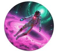 Astronaute Puzzles 1000 Pieces Cadeau Unique étoilé Sky Universe Cyberpunk Jeu Éduchatif Défi Jouet À De Qualité Supérieure Peinture Art pour Adultes Et Enfants À Partir 1000pcs (67.5x67.5cm)