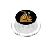 Astronaute rétro Moon Landing Space Explorer Vintage Sci-FI PopSockets PopGrip pour MagSafe