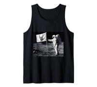 Astronaute Rock on Skeleton, Moon Landing Funny Rock'n Roll Débardeur