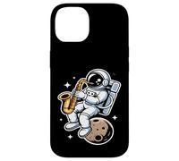 Astronaute Saxophone Space Jazz Coque pour iPhone 14