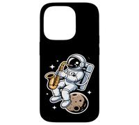 Astronaute Saxophone Space Jazz Coque pour iPhone 14 Pro