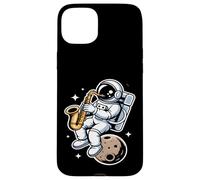 Astronaute Saxophone Space Jazz Coque pour iPhone 15 Plus