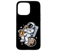 Astronaute Saxophone Space Jazz Coque pour iPhone 15 Pro Max