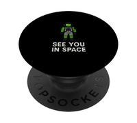 Astronaute See You In Space Cool Kids Solar System PopSockets PopGrip Adhésif