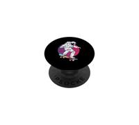 Astronaute Skateboard Space Skater Design rétro PopSockets PopGrip Adhésif