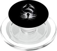 Astronaute Space Explorer Lunar Surface Cosmic Journey PopSockets PopGrip pour MagSafe