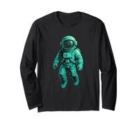 Astronaute Space Graffiti Urban Art Sci-FI Design Manche Longue