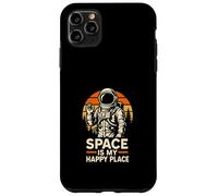 Astronaute Space Is My Happy Place Cool Kids Astronomy Coque pour iPhone 11 Pro Max
