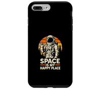 Astronaute Space Is My Happy Place Cool Kids Astronomy Coque pour iPhone 7 Plus/8 Plus