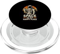 Astronaute Space Is My Happy Place Cool Kids Astronomy PopSockets PopGrip pour MagSafe