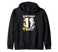 Astronaute Space Planets Onze ans pour garçon 11e anniversaire Sweat à Capuche