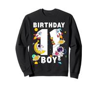 Astronaute Space Planets Onze ans pour garçon 11e anniversaire Sweatshirt