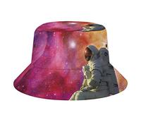 Astronaute Spatial (21) Chapeaux De Seau Léger Chapeau Soleil Mode Bucket Hat pour Jardinier Sports Hommes