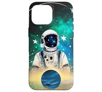Astronaute Star Galaxie Planète Future Space Mission Nébuleuse Coque pour iPhone 16 Pro Max