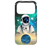 Astronaute Star Galaxie Planète Future Space Mission Nébuleuse Coque pour iPhone 17 Pro